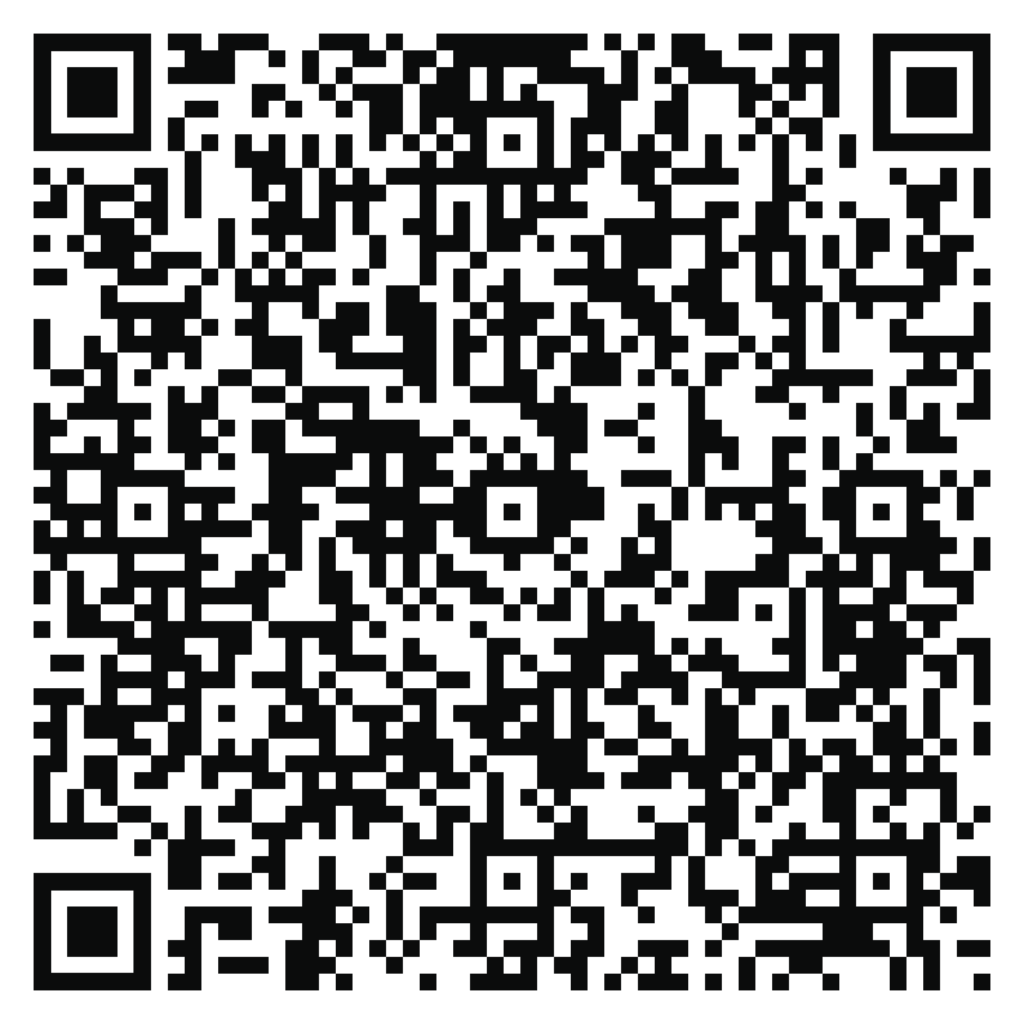 DrBuild QR code for quick access to offers and social media links.